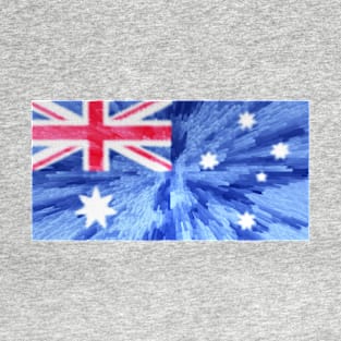 Extruded flag of Australia T-Shirt